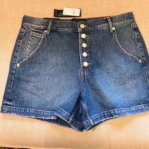 Banana Republic 4” High Waist Denim Short NWT